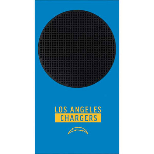 NFL Los Angeles Chargers Blue Performance Series Xbox Series S Console Skin